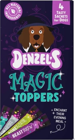 Denzel's Halloween Magic Toppers for Dogs 4x15g Denzel's Halloween Magic Toppers for Dogs 4x15g