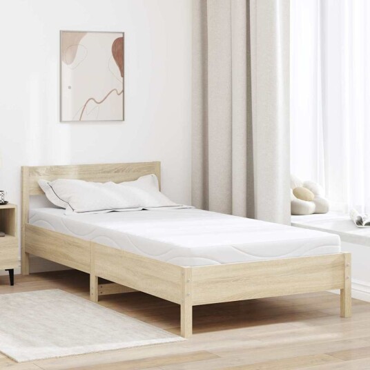 vidaXL Madrass Medium 90 x 190 cm Hvit