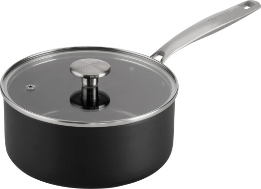 Combekk Combekk Element kasserolle med lokk aluminium svart Ø18 cm Combekk Combekk Element kasserolle med lokk aluminium svart Ø18 cm