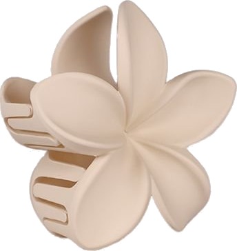 Makeup Mekka Matte Flower Hair Clip Medium Yellow