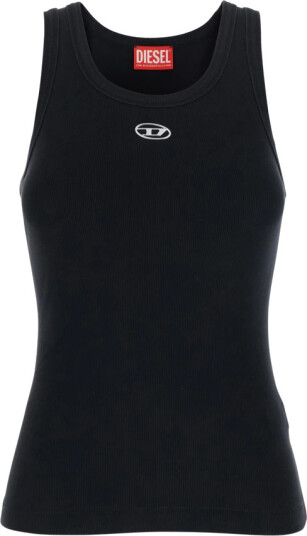 Diesel Dame Topper Svart M,