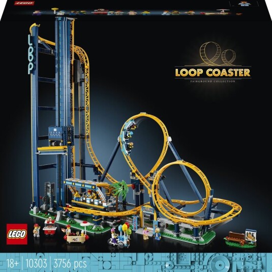 Lego Icons Berg-Og-Dal-Bane Med Loop 10303