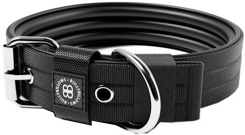 Bullybillows Hundehalsbånd Med Spenne Svart 4 cm (L)