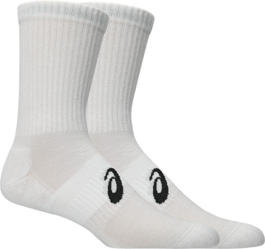 Asics 6 Pack Crew Sock Brilliant White S 35 38 Asics 6 Pack Crew Sock Brilliant White S 35 38