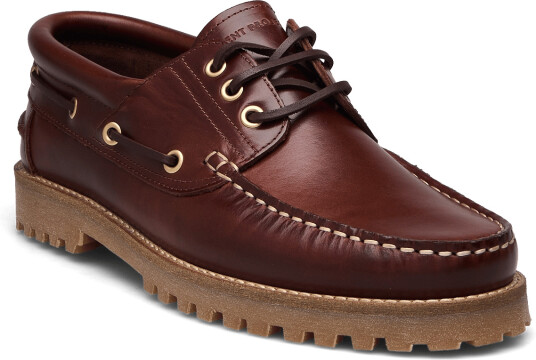 Garment Project | Ollie Boat Shoe Brown Leather | 46