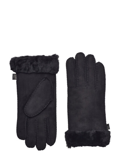 Rosemunde Rhsydney Shearling Gloves - Black - M/L