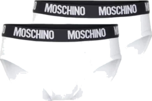 Moschino Herre Undertøy Hvit XS,