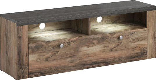 Cicely TV-benk 140 cm - Mørkebrun Cicely TV-benk 140 cm - Mørkebrun