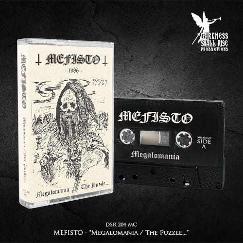 Mefisto  Megalomania / The Puzzle  Kassett