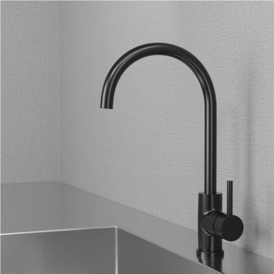 Scandtap Steel Curve Kjokkenarmatur Shadow Nei