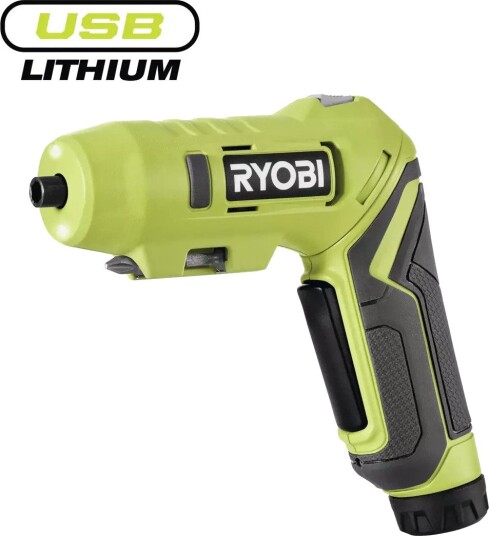 Ryobi Vinkelskrutrekker-Sett USB Lithium 4 v