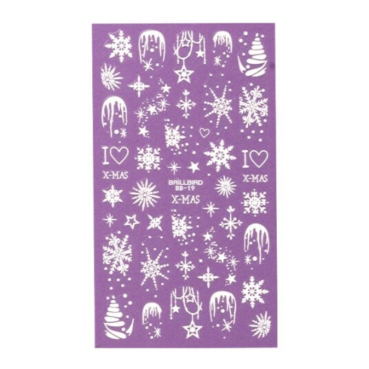 Brillbird Norge BB 3D NAIL STICKER   BB 19