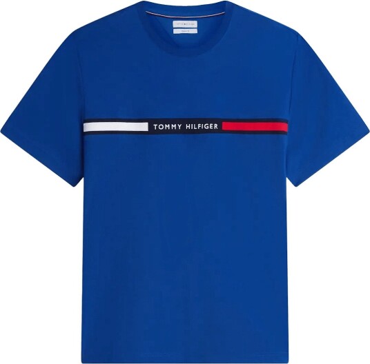 Tommy Hilfiger Hilfiger Chest Insert Tee Blue M