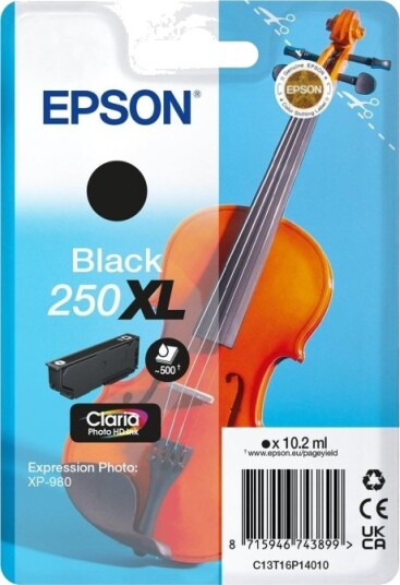 Epson 25XL svart blekkpatron 10,2 ml