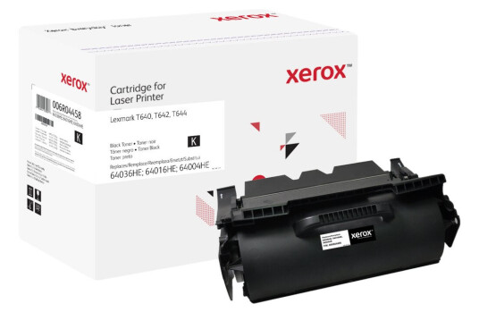 XEROX SVART TONERKASSETT LEXMARK 64036HE/16HE