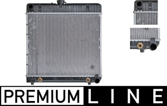 Radiator MAHLE ORIGINAL CR 232 000P Radiator MAHLE ORIGINAL CR 232 000P