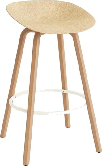Normann Copenhagen Matt Barkrakk 75 cm Bøk/ Krem/Hamp
