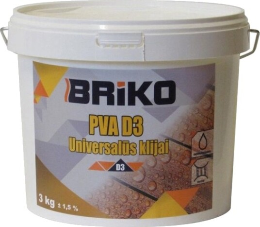 Briko Universell Tre Pva D3-Lim 3kg