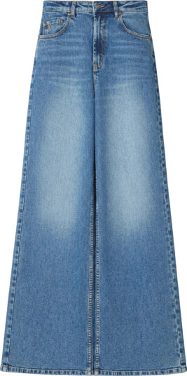 Janice Dame Jeans Blå W26,