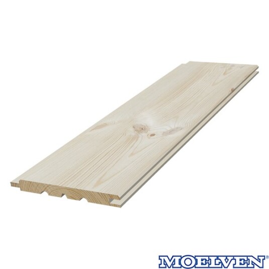 Moelven GRAN 12X120 FASPANEL NATUR