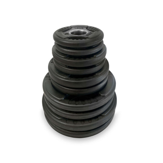 Olympisk Vektstangsett Basic Tri Grip 87.5 kg JTC Power Olympisk Vektstangsett Basic Tri Grip 87.5 kg JTC Power