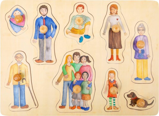 Small Foot Family And Friends Puzzle Small Foot Family And Friends Puzzle