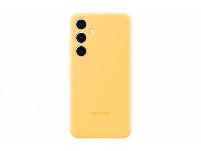 Samsung Galaxy S24+ Silikondeksel - Gul Mobildeksel i Silikon