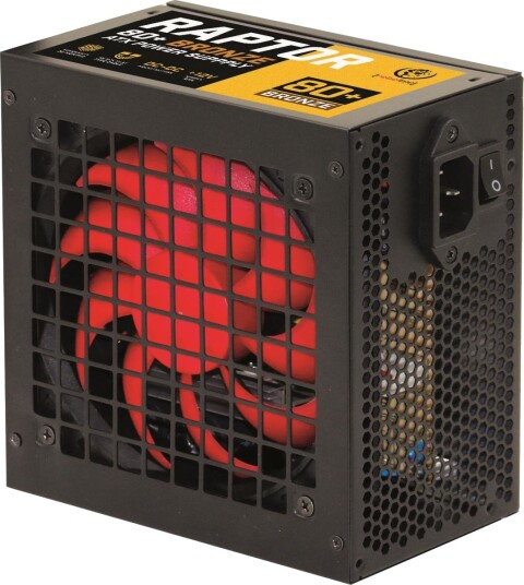 Rebeltec Raptor Strømforsyning ATX 500W Bronze 80+