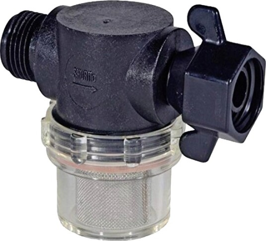 Shurflo 255 215 Twist On Sil Med Vingemutter Type C Vann Fintfilter 12,7 Mm 1/2 Ø