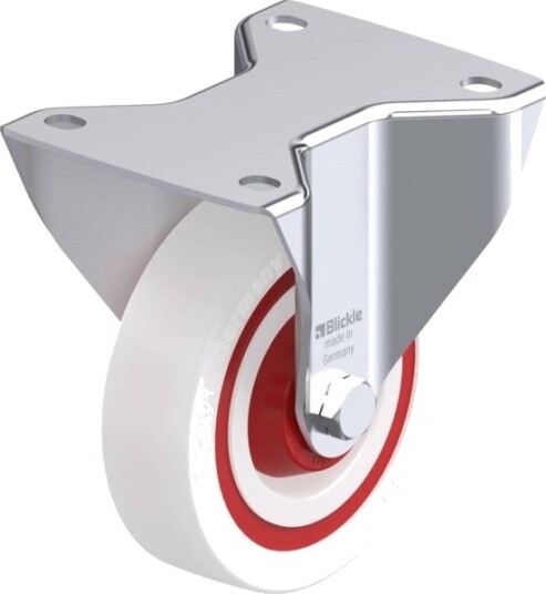 Blickle 624619 Bk-Pow 125Kf-3 Faste Hjul 125 Mm 220 Kg (1 Stk.)