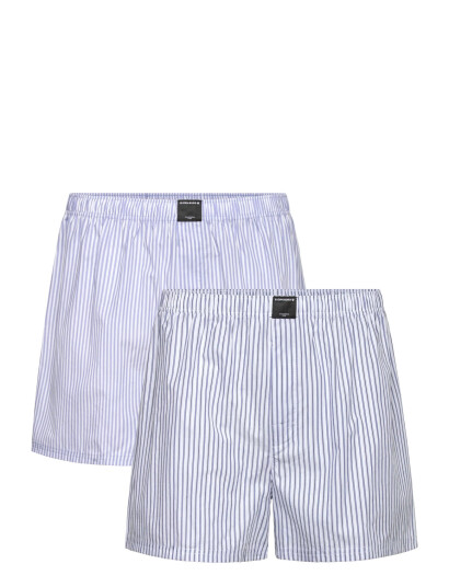 Björn Borg Cotton Stretch Woven Boxer Shorts 2P - White - L