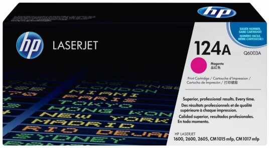 HP tonerkassett Q6003A ColorSphere Magenta