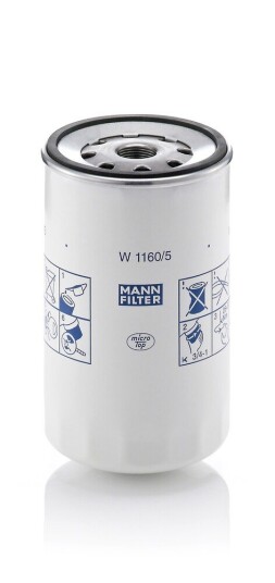 Oljefilter MANN FILTER W 1160/5 Oljefilter MANN FILTER W 1160/5