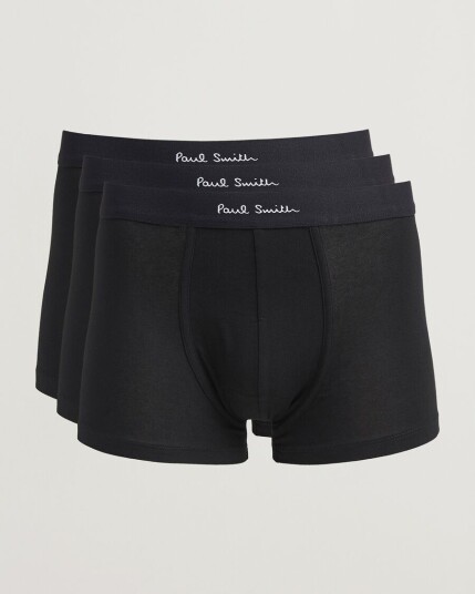 Paul Smith 3-Pack Trunk Black