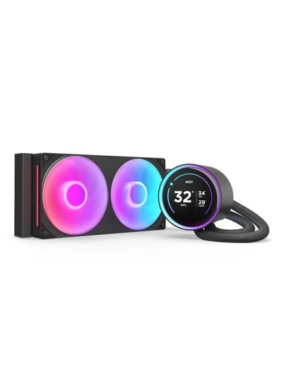 NZXT Kraken 240 Elite V2 RGB CPU vannkjøler sort NZXT Kraken 240 Elite V2 RGB CPU vannkjøler sort