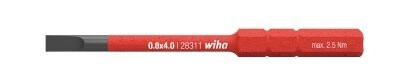 Wiha Slimbit, 1 Stykker, Spor/Slot, 5.5 Mm, 7,5 Cm, 11 G Wiha Slimbit, 1 Stykker, Spor/Slot, 5.5 Mm, 7,5 Cm, 11 G