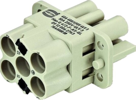 Industriilkobling Amphenol C146 09120062763 Harting Tilkoblingsinnsats 1 Stk. Industriilkobling Amphenol C146 09120062763 Harting Tilkoblingsinnsats 1 Stk.