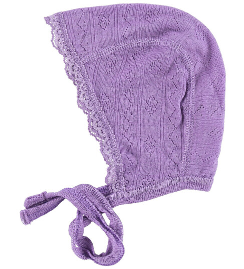 Joha Babylue Ull/Silke Lilla m. Hullmønster Joha 41 cm Lue baby