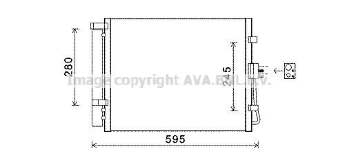 Kondensator AVA Clever Choice KAA5150D Kondensator AVA Clever Choice KAA5150D