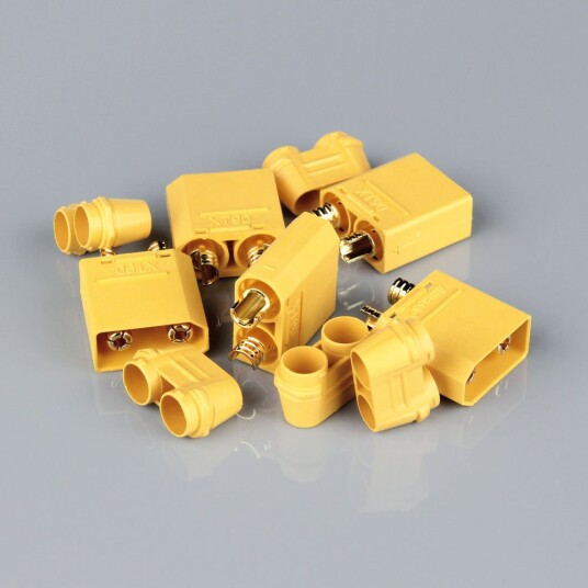 Radient RDNAC010044 XT90 MALE WITH CAP END ESC END 5PCS Radient RDNAC010044 XT90 MALE WITH CAP END ESC END 5PCS