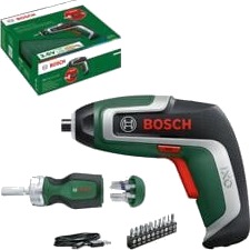 Bosch IXO 7 skiftenøkkelsett - med Genopladelig Batteri, USB-B - Sort/Grønn Bosch IXO 7 skiftenøkkelsett - med Genopladelig Batteri, USB-B - Sort/Grønn