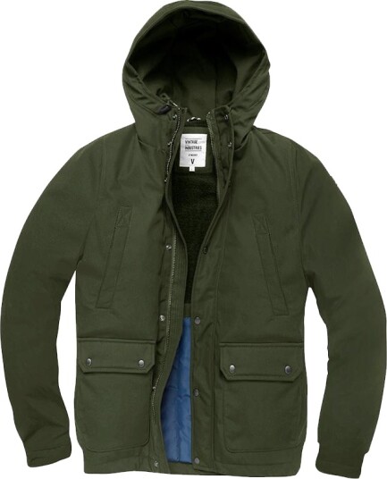 Vintage Industries Ledger Parka Oliven