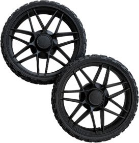 Emmaljunga SENTO PRO/MAX QUAD Hjulpakke 310 Outdoor 2027 Black