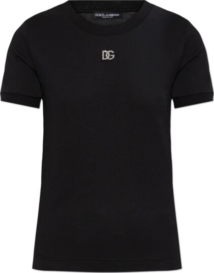 Dolce & Gabbana Dame Topper Svart L, Dolce & Gabbana Dame Topper Svart L,