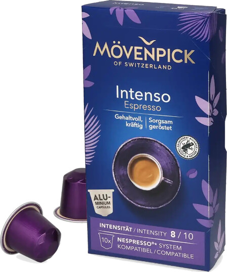 Mövenpick | Intenso Espresso 10 kapsler til Nespresso®