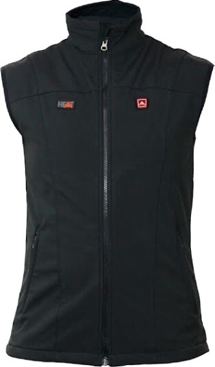 Avignon Men's Heating Vest Softshell Powerbank Basic Black XXL, Basic Black