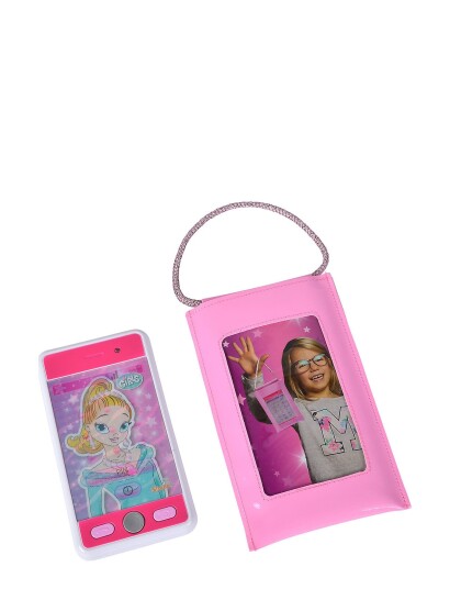 Girls By Steffi Smartph With Bag Pink Simba Toys MULTICOLOURED ONE SIZE
