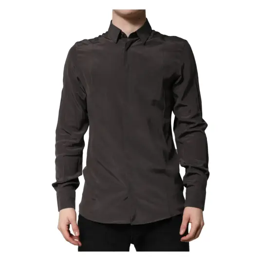 Dolce & Gabbana Herre Skjorter Brun L,