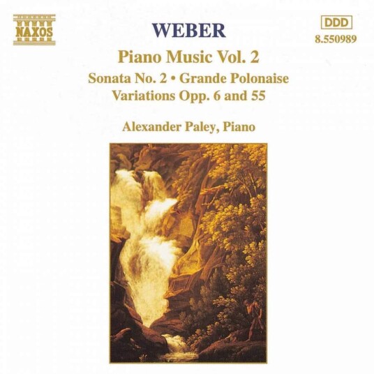 Carl Maria Von Weber, Alexander Paley Weber: Piano Works, Vol. 2 CD Carl Maria Von Weber, Alexander Paley Weber: Piano Works, Vol. 2 CD