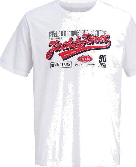 Jack & Jones T skjorte Jjelogo Tee Ss O Neck Col Aw26 Sn 2 pack Hvit Jack & Jones T skjorte Jjelogo Tee Ss O Neck Col Aw26 Sn 2 pack Hvit